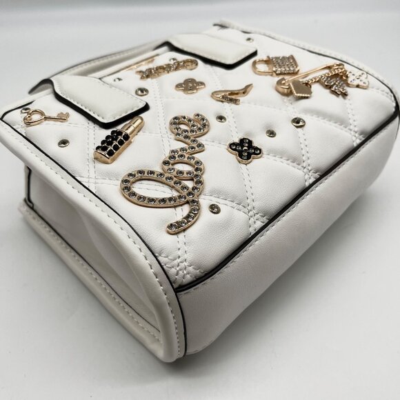 Aldo White Keylani Small Satchel Bag - Picture 6 of 10